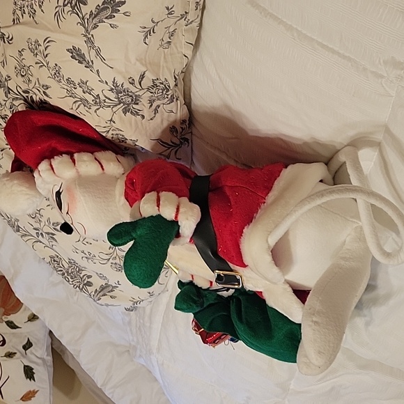 Annalee BIG Prototype, NO TAG, EUC Extra Large Mouse/Santa.RARE - Picture 6 of 6
